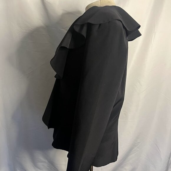 Neiman Marcus Black Silk Evening jacket - Picture 4 of 7